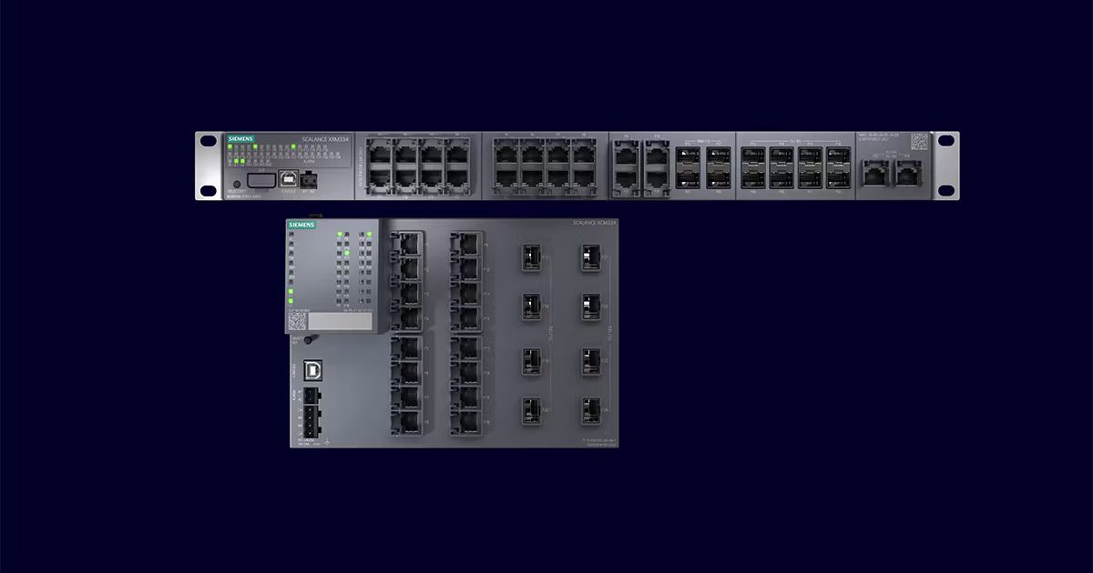 SCALANCE X-300: Modular Rackmount Switches
