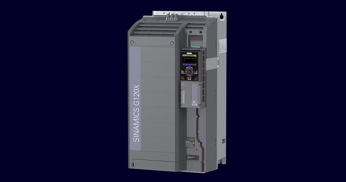 With SINAMICS G120X converter, you master the elements.